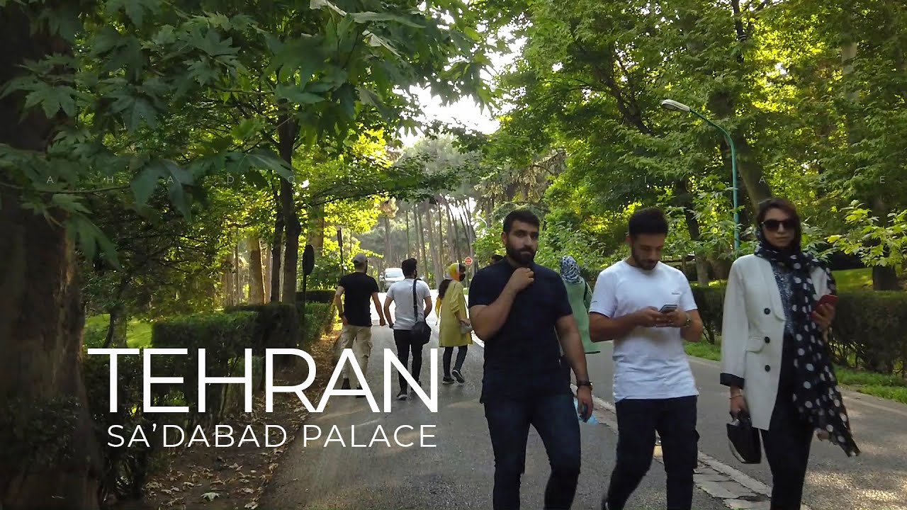 TEHRAN 2021 - Walking in Sa'dabad Historical Complex / تهران، سعدآباد