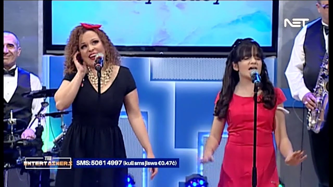 Martina Schembri & Julie Pomorski - Kiss Me Honey Honey (The Entertainers Singing Challenge17-18)