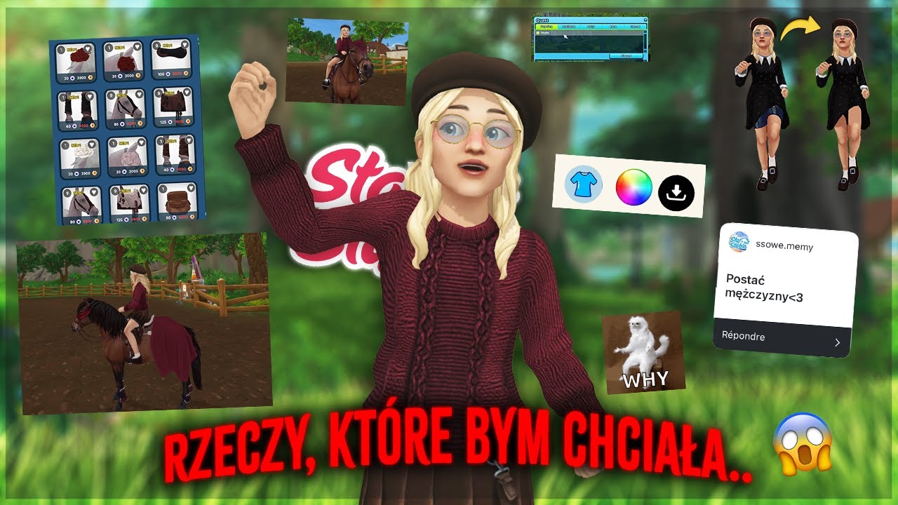 CO CHCIAŁABYM ŻEBY ZOSTAŁO DODANE W STAR STABLE ONLINE