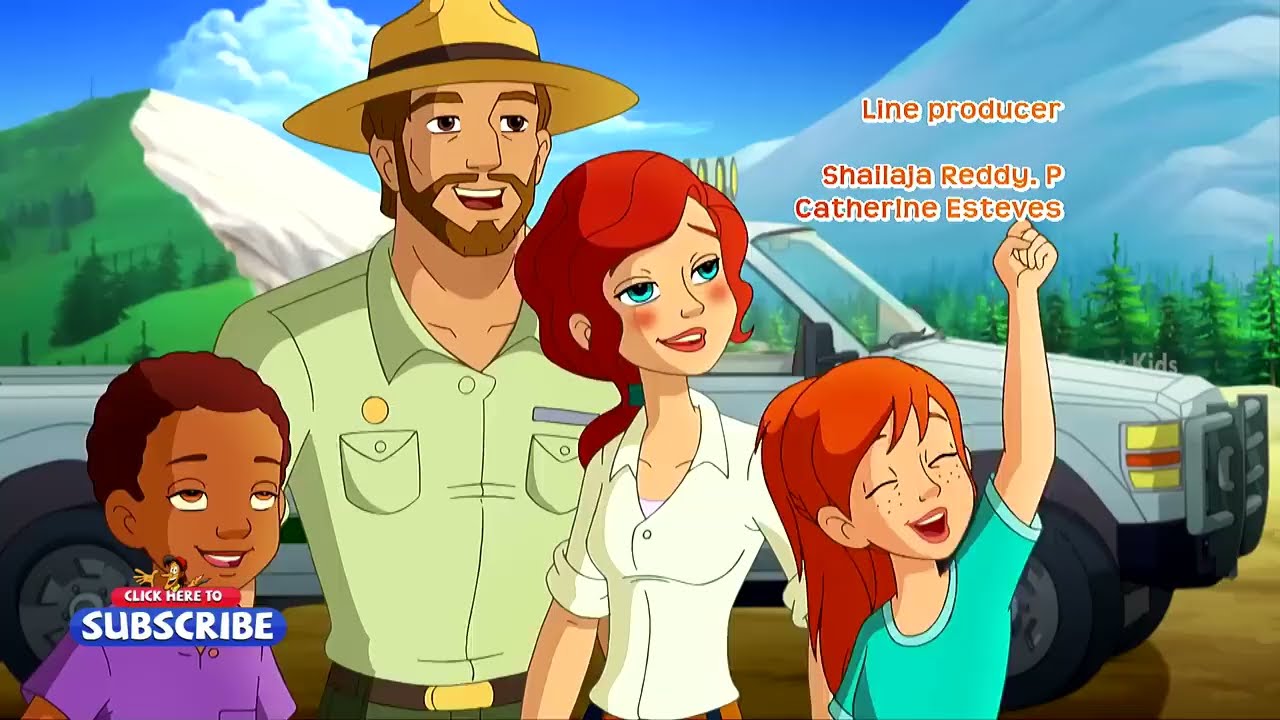 Adventure of Lassie And Zoe  | Theme Song In English | Popular Cartoon In English 
