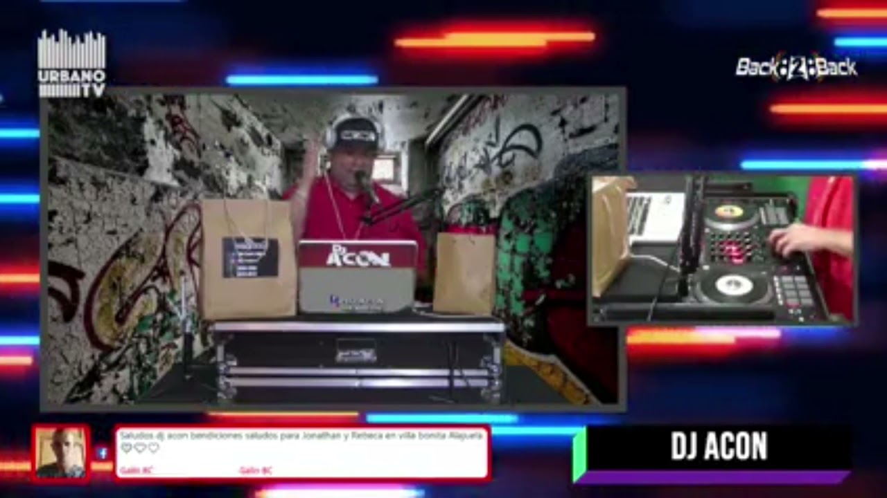 El Rookie Especial By Dj Acon En #Back2Back @urbanotvcr #plena #Elrookie #Djacon #reggae