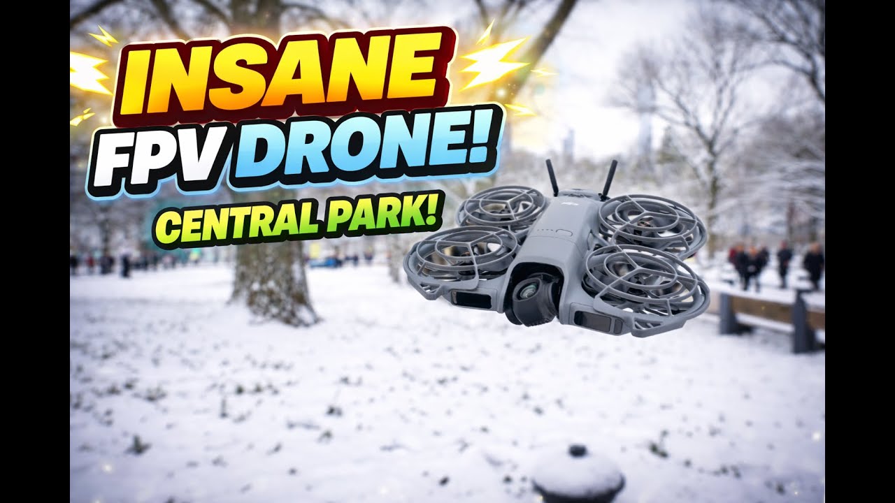 FPV Through a Snowy Central Park | DJI Neo 2 Cinematic