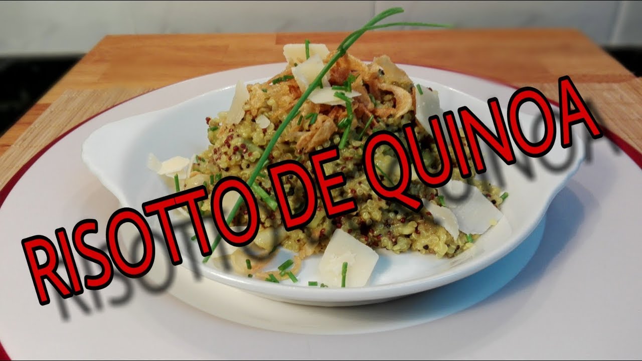 RISOTTO DE QUINOA ( Con verduras y queso parmesano )