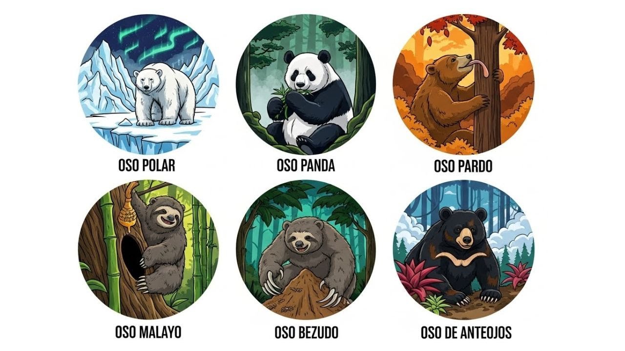 Todos Los Tipos De Osos Salvajes Explicados en 16 Minutos