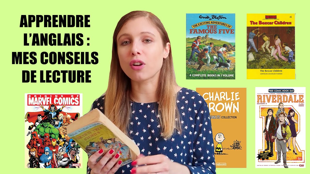 CONSEILS POUR APPRENDRE L'ANGLAIS FACILEMENT : Lire des livres !