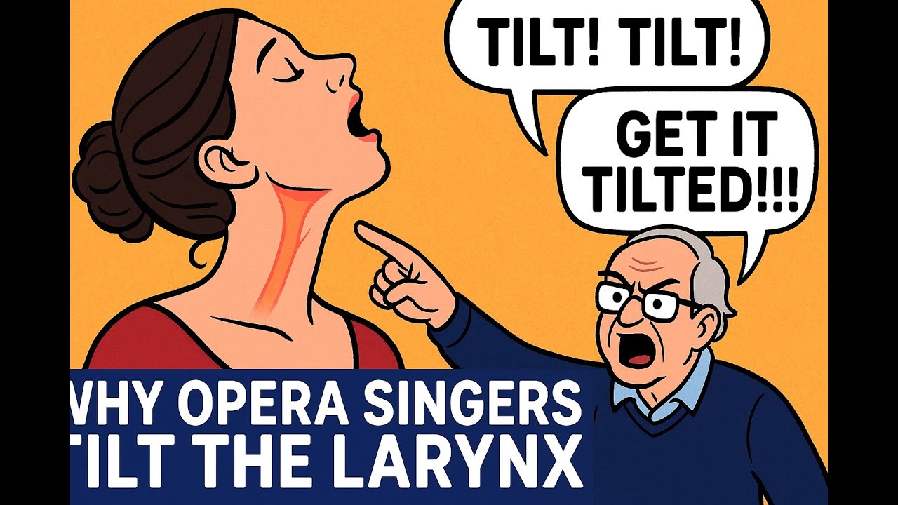 Why Opera Singers Tilt the Larynx (And How to Do It) #opera #singinglessons #howtosing #tenor