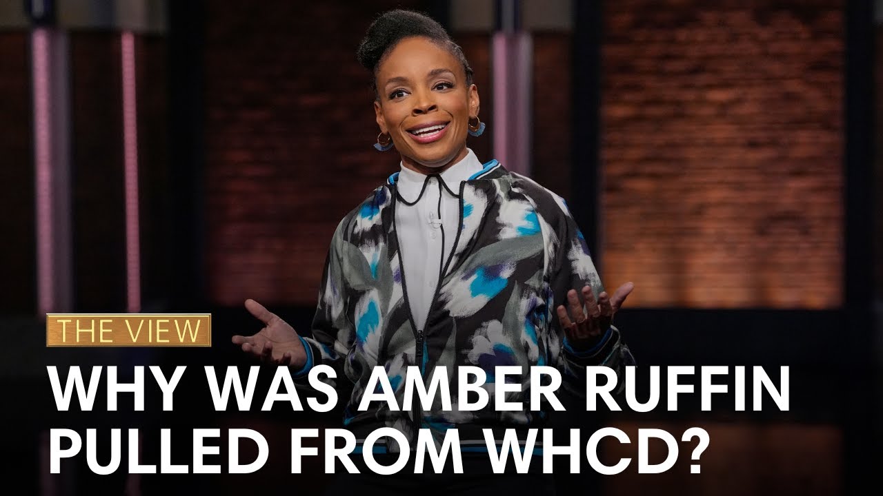 Why Was Amber Ruffin Pulled From White House Correspondents' Dinner?