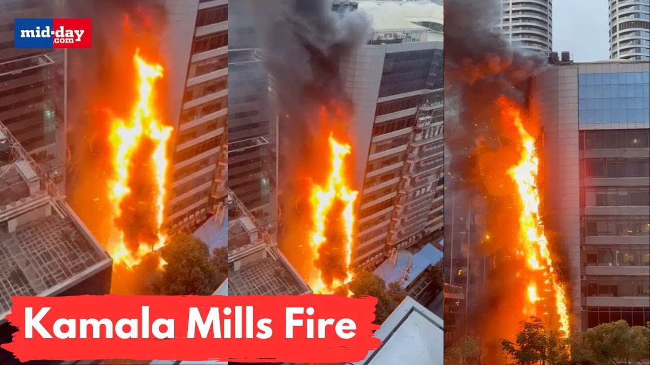 Kamala Mills Fire: Massive fire breaks out at Times Tower building, 9 fire tenders on spot