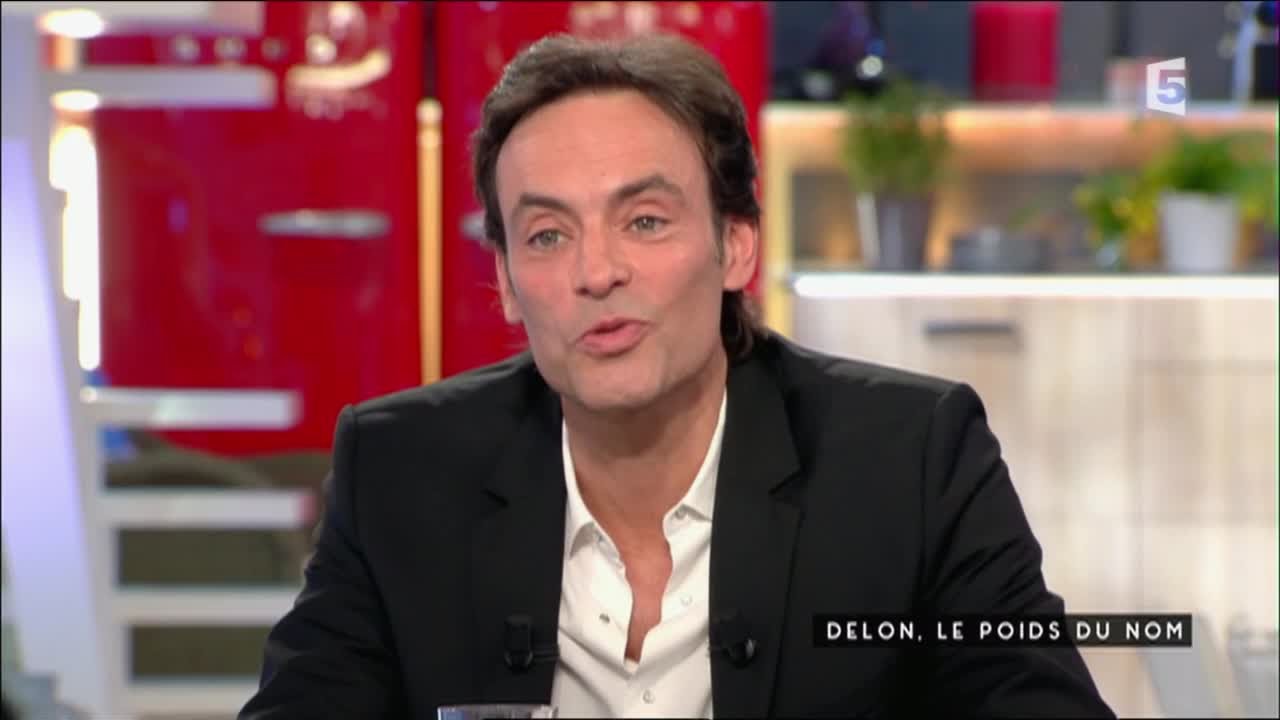 Delon le poids du nom - C à vous - 12/02/2016