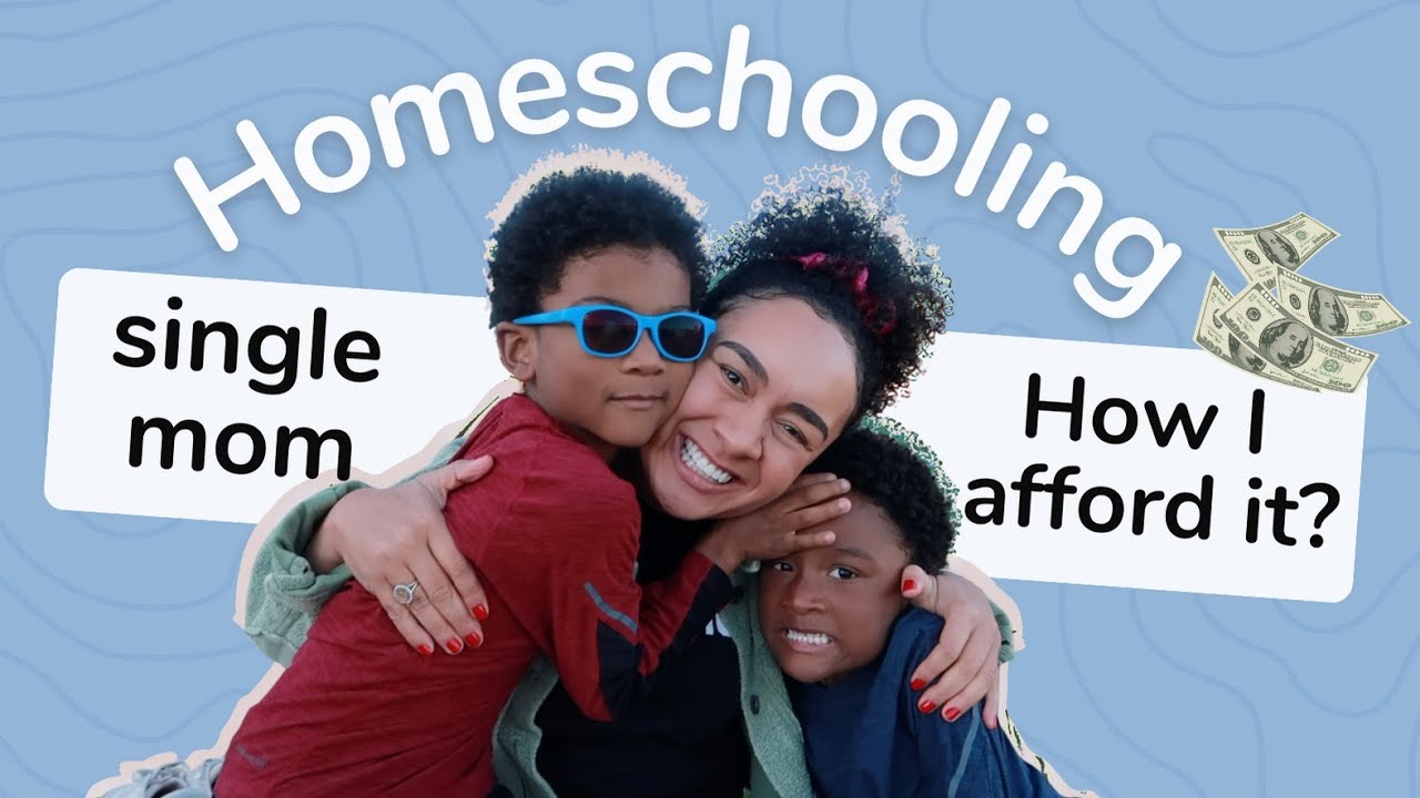I'm a single homeschool mom on a low income. ( I work online. ) 💻