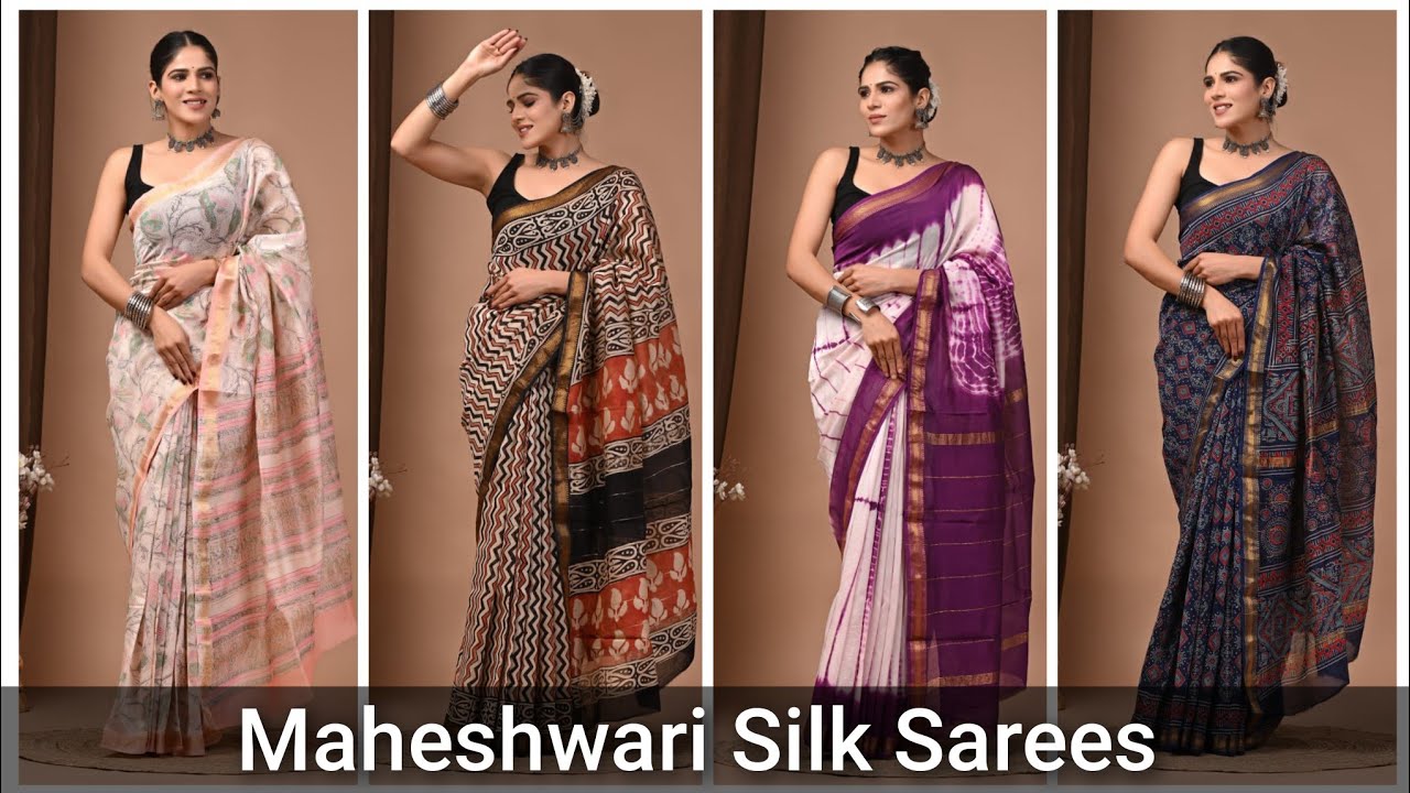 Pure Maheshwari Silk Sarees | Wholesale Price | Cod Available 👍 #maheshwarisarees 