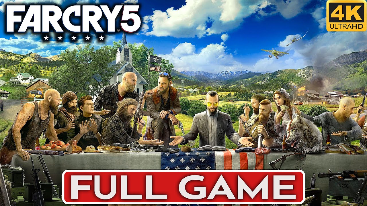 Far Cry 5 – Full Game (4K 60FPS | RTX 2080 Ultra Graphics | No Commentary)
