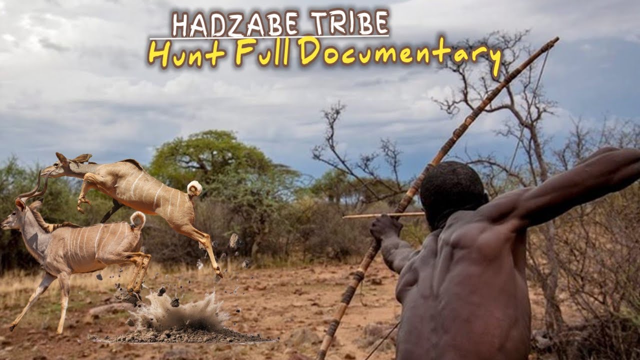Incredible Big  Antelopes Hunt With The Hadzabe Tribe Bushmen People | Full Documentary