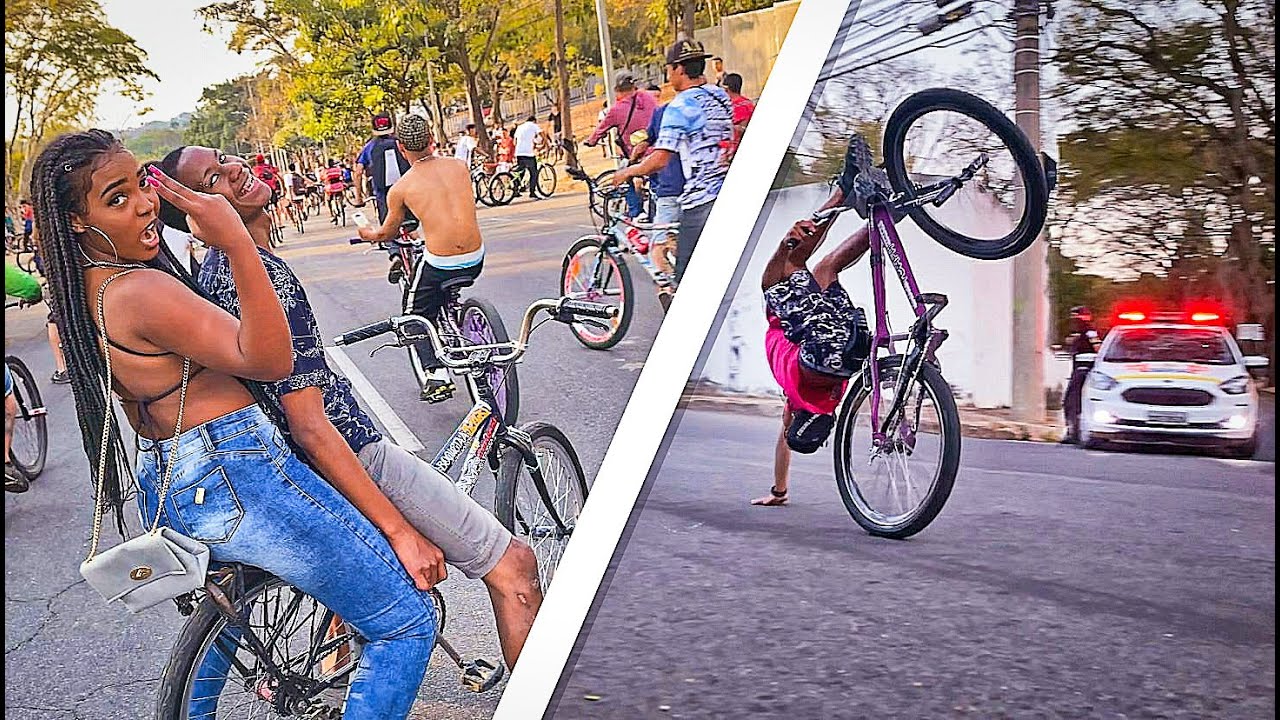 O ENCONTRO DE BICICLETA MAIS LOTADO DE TODOS * deu ruim *