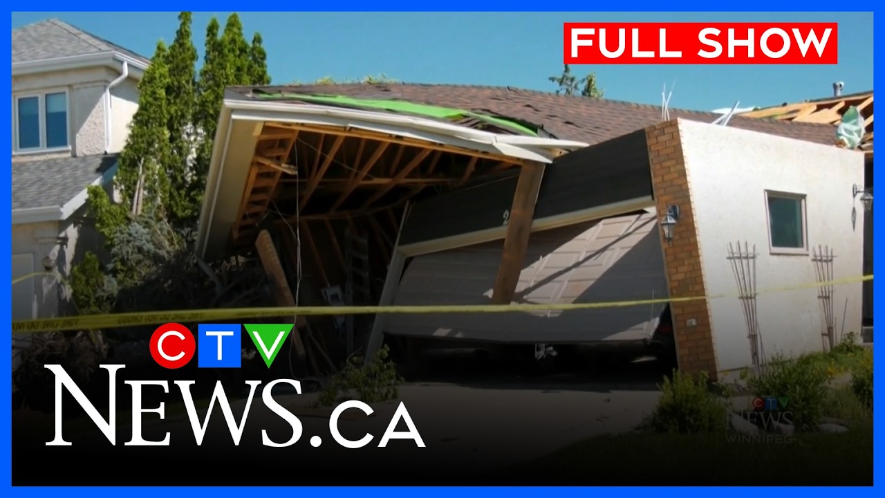 Южная Манитоба оправляется от последствий сильной грозы | CTV News Winnipeg в 18:00 за 30 июня 20...