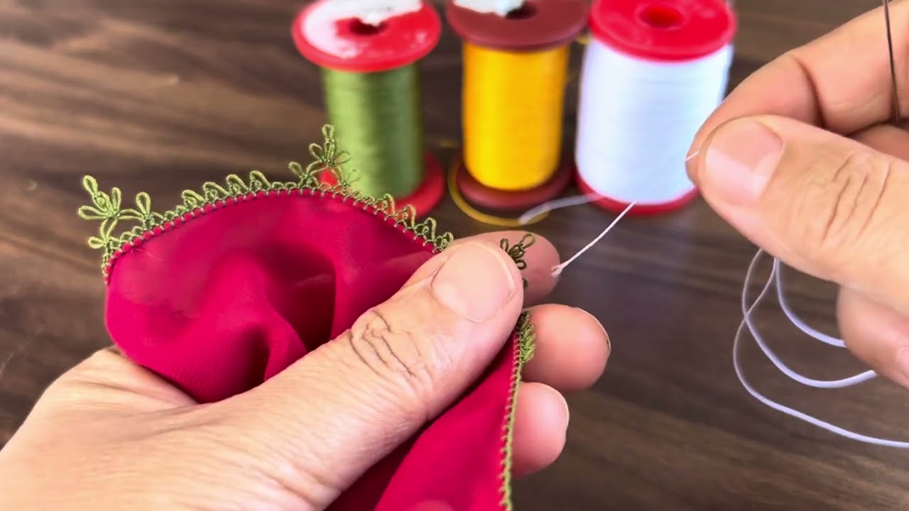 20.MODEL ÇOK GÜZEL VE BİR OKADAR DA KOLAY İĞNE OYASI