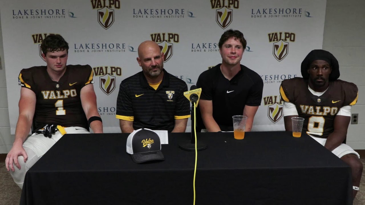Valpo Football Post Game Press Conference: August 29th vs Lawrence Tech Blue Devils