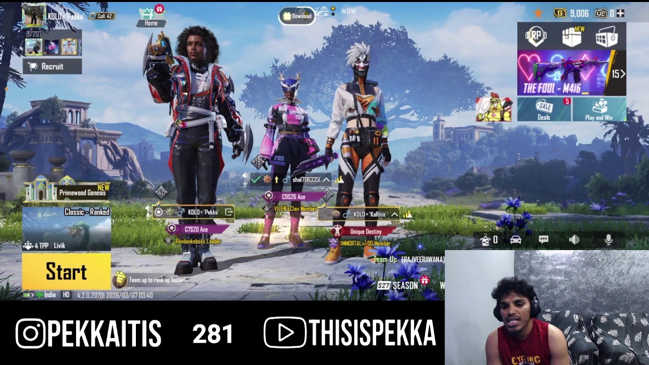 PLAYING RANDOM
