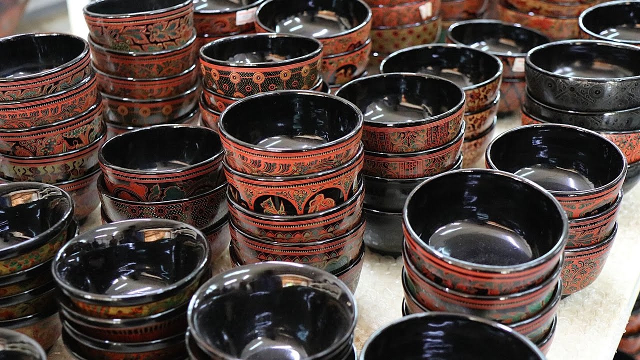 BURMESE LACQUERWARE (RARE WORKSHOP TOUR) | EP10