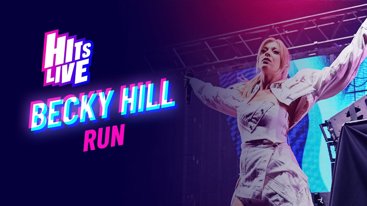 Becky Hill - Run (Live at Hits Live)