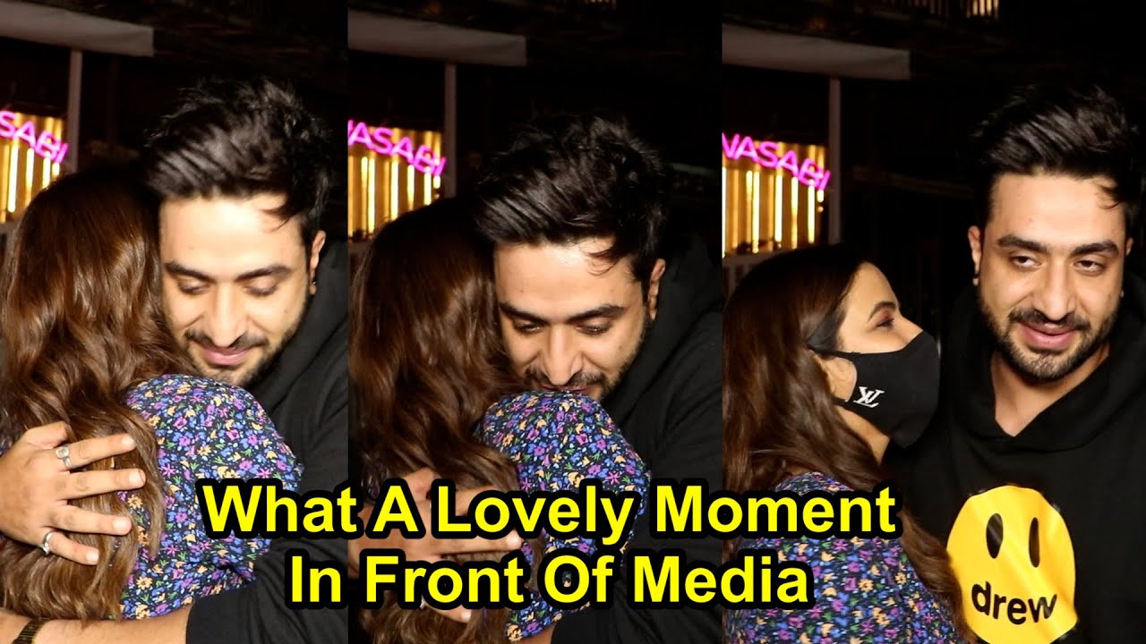 #Jasly ROMANTIC MOMENT In Front Of Media | Aly Goni & Jasmin Bhasin Hugging Each Other