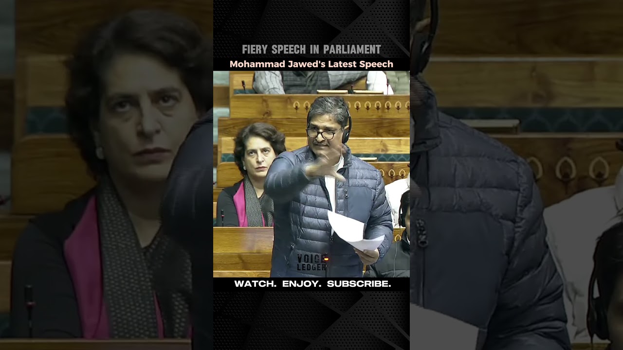 Mohammad Jawed Delivers a Powerful Message in Parliament.