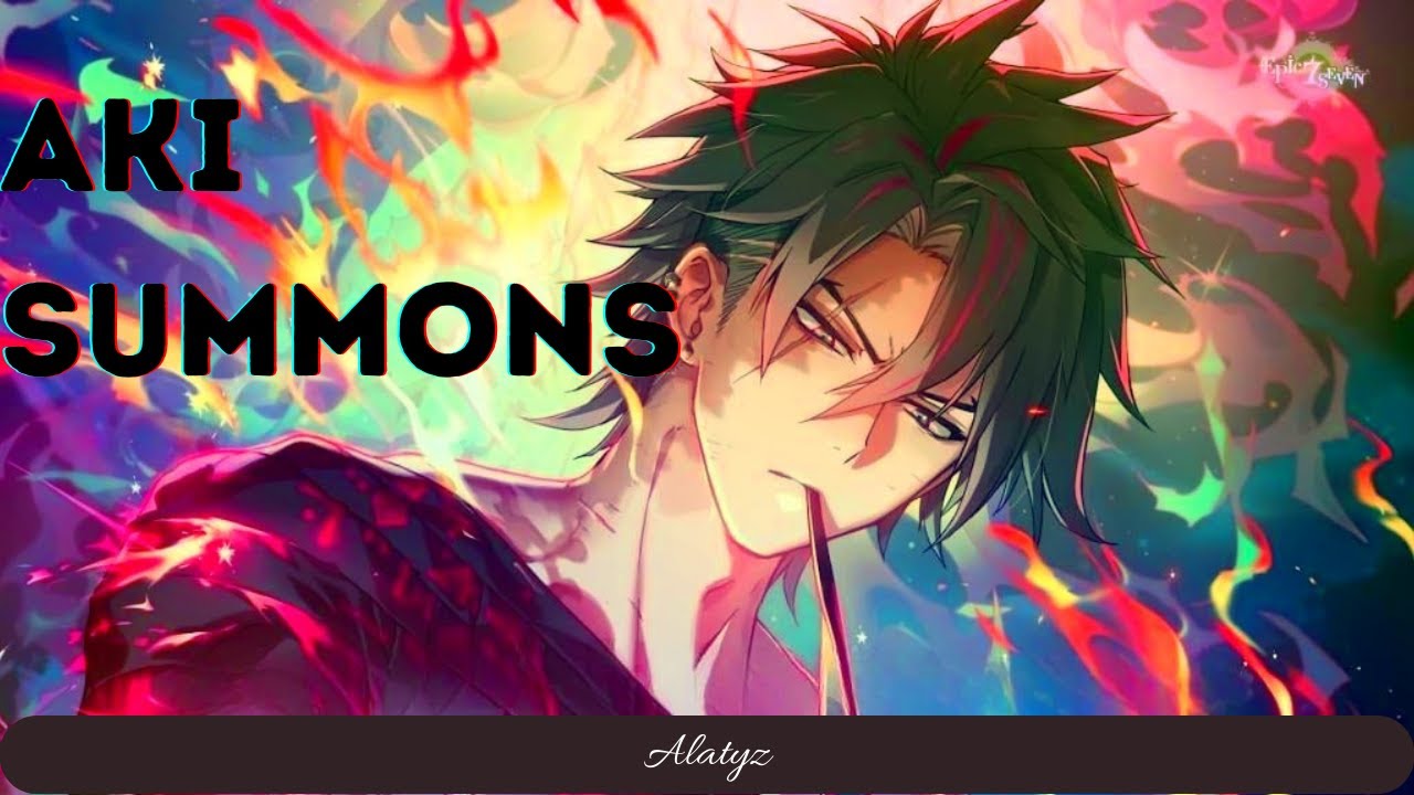 Summons no novo personagem do Epic Seven : Aki