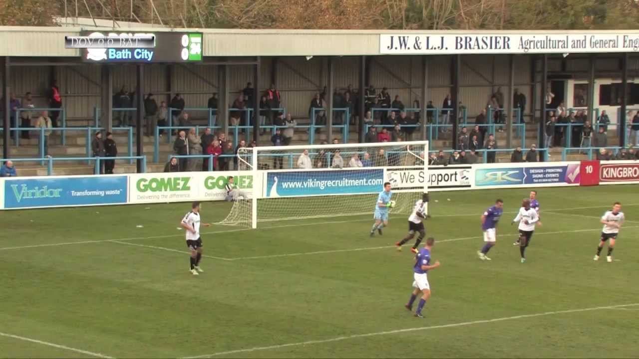 Dover Athletic vs. Bath City F.A. Trophy Highlights