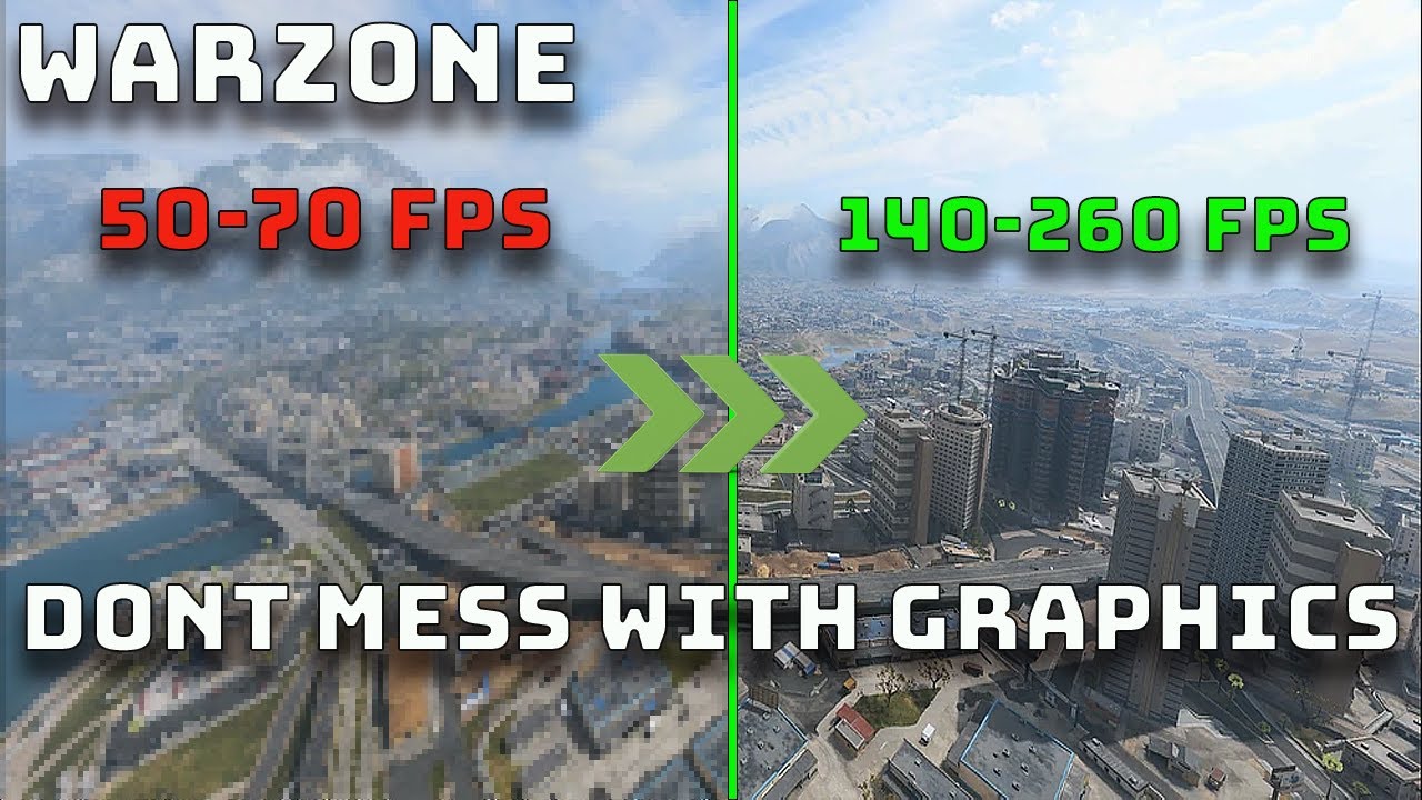 FPS в Warzone сломаны. Сделайте это. ЛЕГКОЕ ИСПРАВЛЕНИЕ [ГРАФИКА НЕ ИЗМЕНИЛАСЬ]