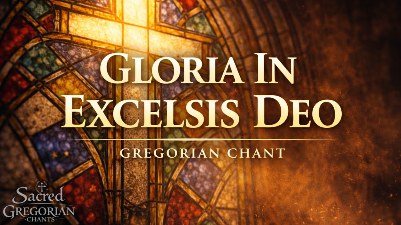 Gregorian Chant – Gloria in Excelsis Deo | Sacred Latin Christmas Hymn for Nativity & Prayer ✝️