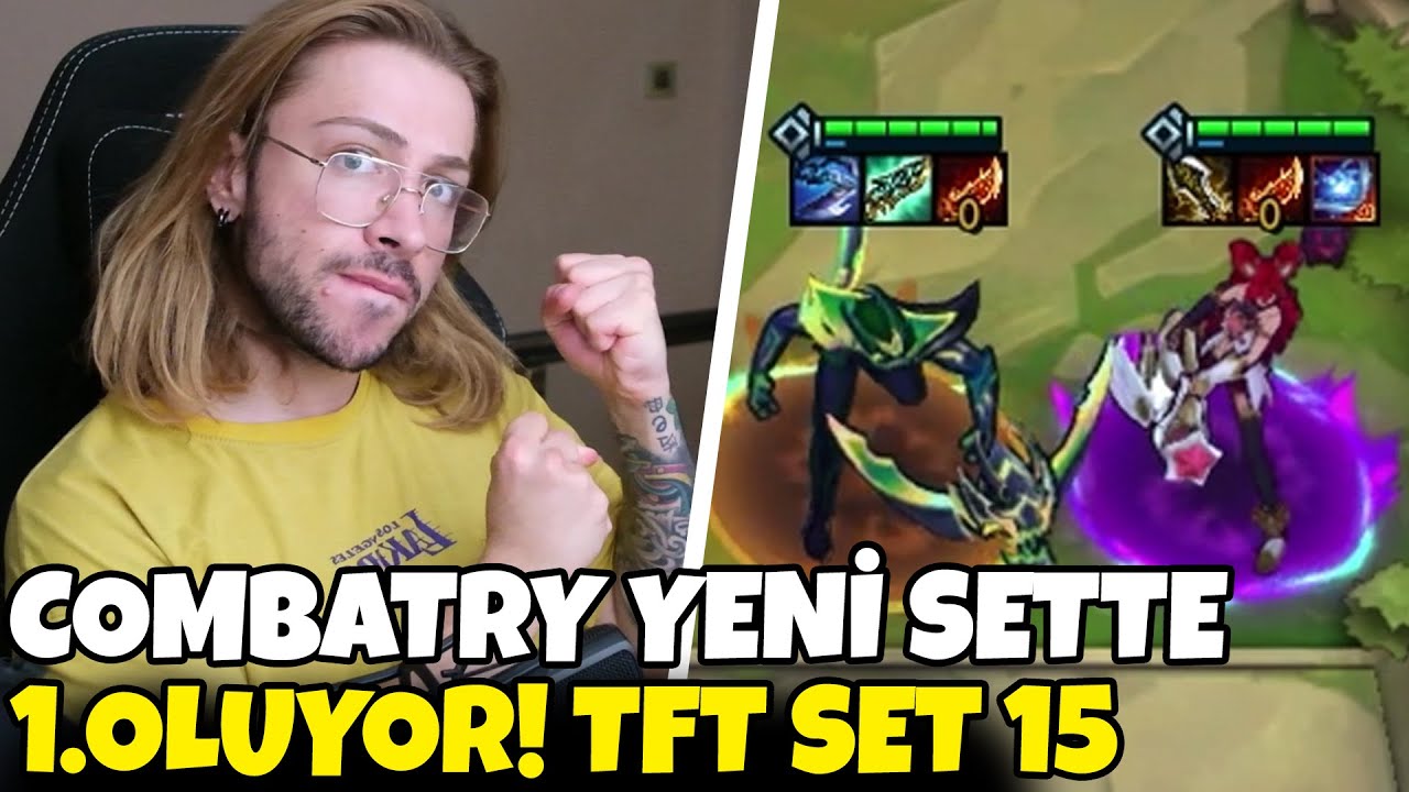 CombatRy TFT'nin YENİ SET'inde 1 OLUYOR! SET 15 PBE