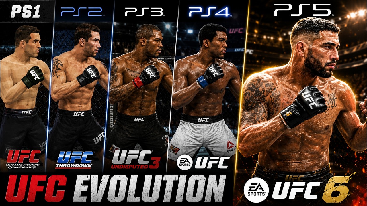 UFC PlayStation Evolution (2000-2026)