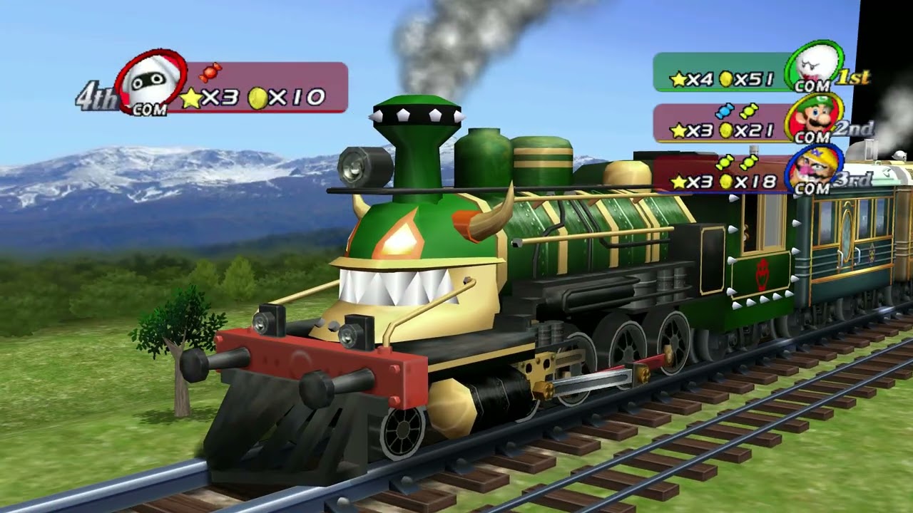 3X Stars Challenge - Mario Party 8 (Wii) - Shy Guy's Perplex Express