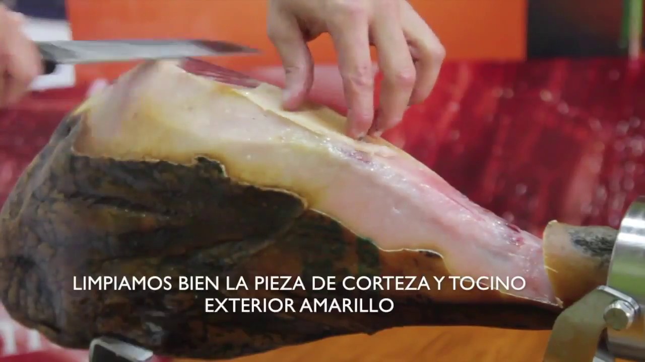 Como cortar jam&oacute;n en 1 minuto | Maximiliano Jabugo