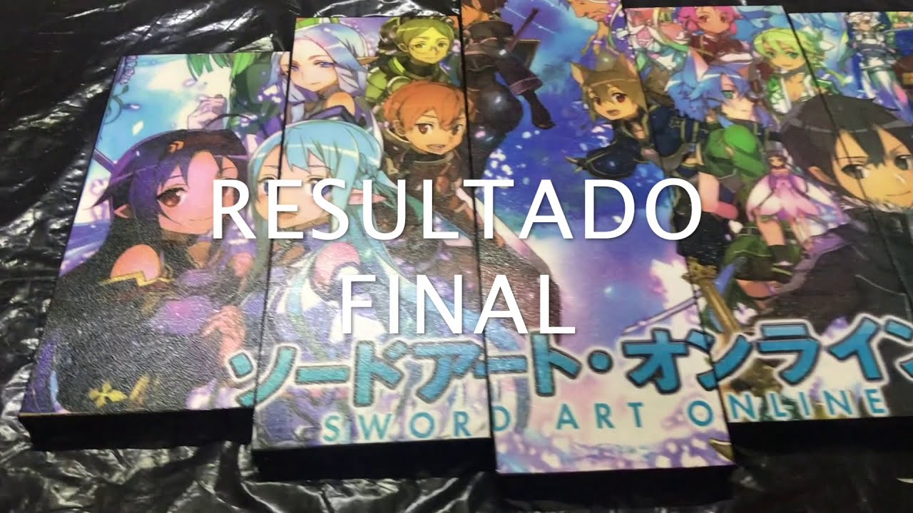 Haciendo un cuadro decorativo de 5 piezas - Segunda parte (Hector)
