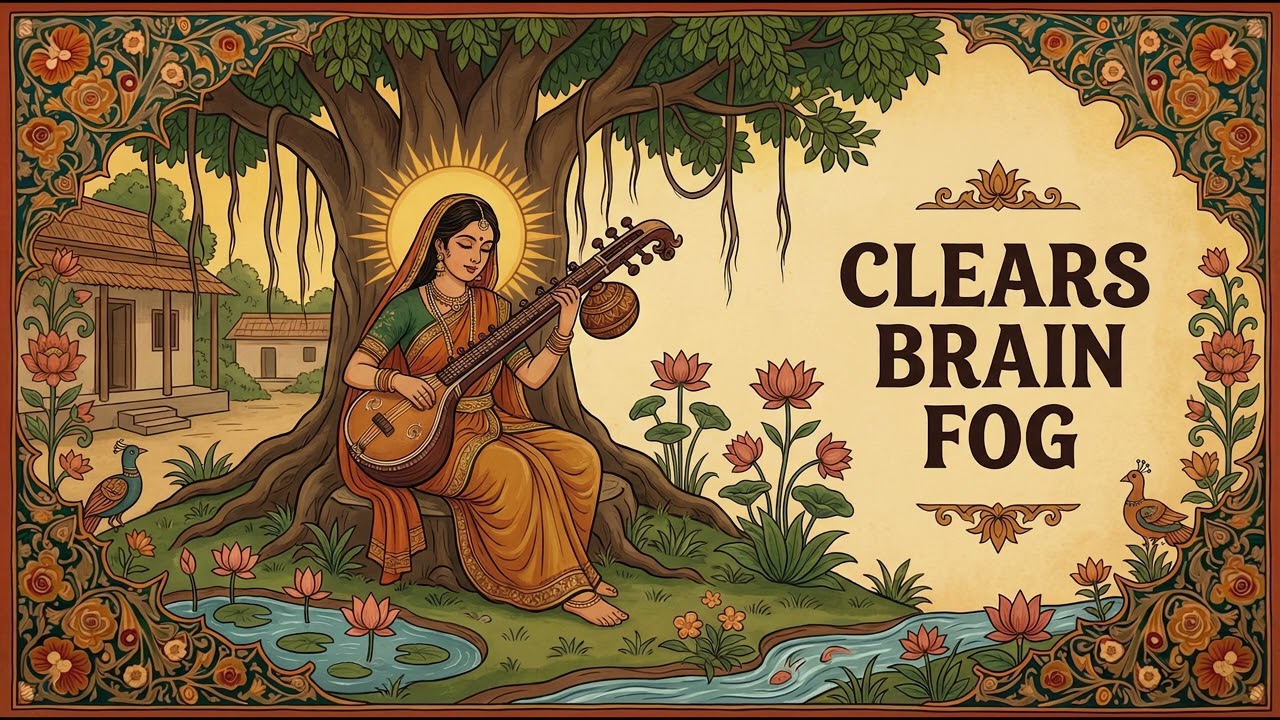 Indian Veena & Tabla Meditation | 639Hz for Mental Detox & Concentration