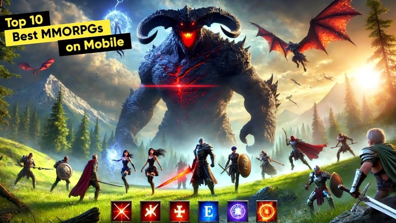 Топ-10 лучших MMORPG для Android и iOS 2025 года | Новые MMORPG игры для мобильных устройств