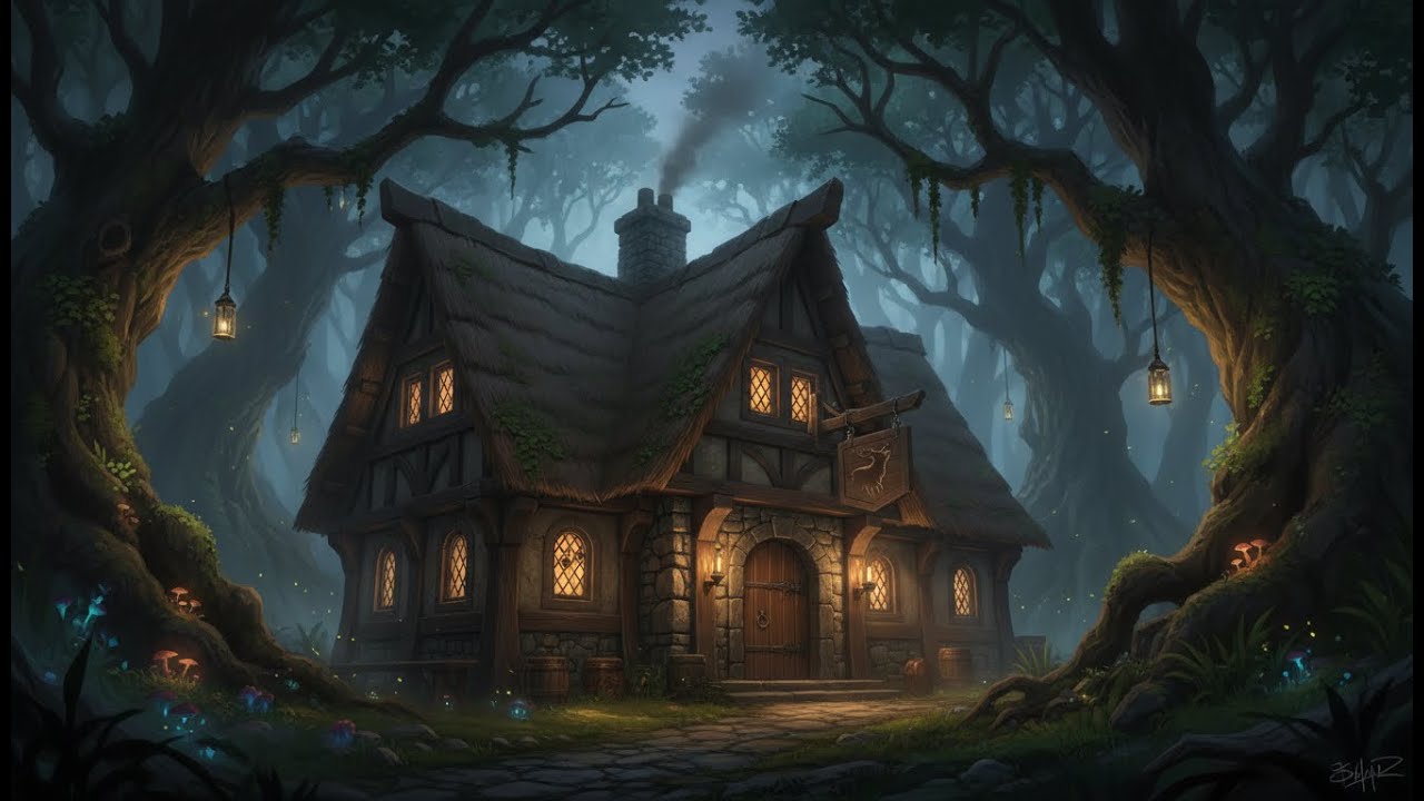 Seaglass Harbor at Sunset | Lost Letters & Medieval Fantasy Music