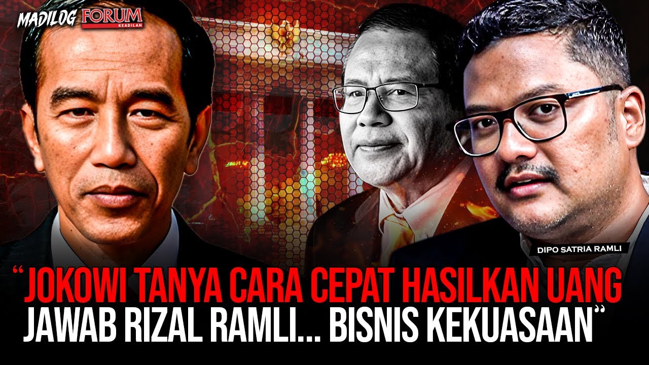 ANAK RIZAL RAMLI BEBERKAN DOSA-DOSA JOKOWI