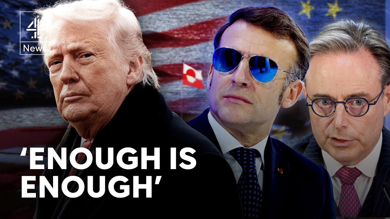European leaders hit back at Trump over Greenland and tariffs