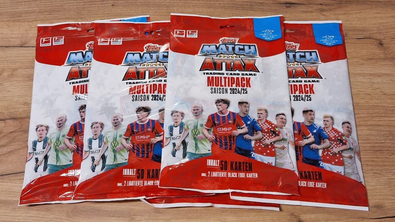 Topps Match Attax Bundesliga 2024/25 😱🔥 5× Multipack Unboxing