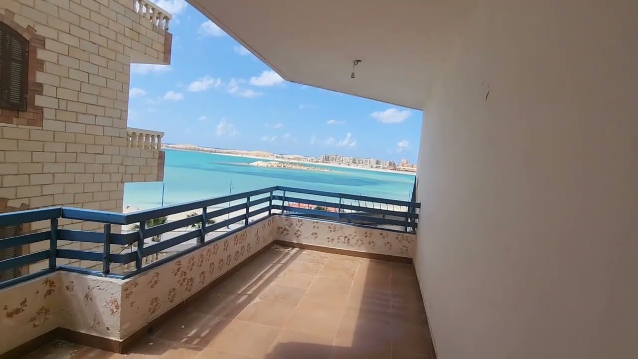 شقق للبيع اول نمره علي البحر