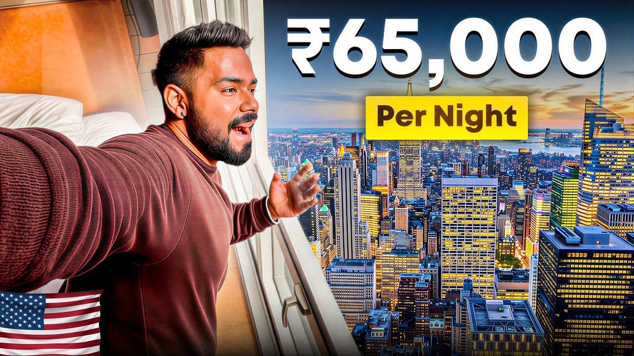 ₹65,000 Per Night in Manhattan 🇺🇸 | What $800 Gets You in New York City?