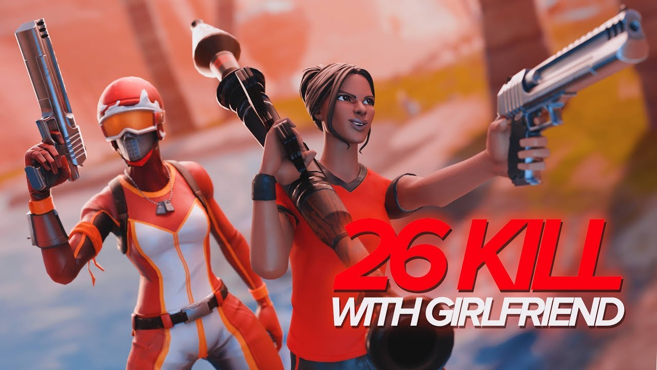 I WENT OFF IN A 2v2 WAGER w/ GF *26 KILLS*