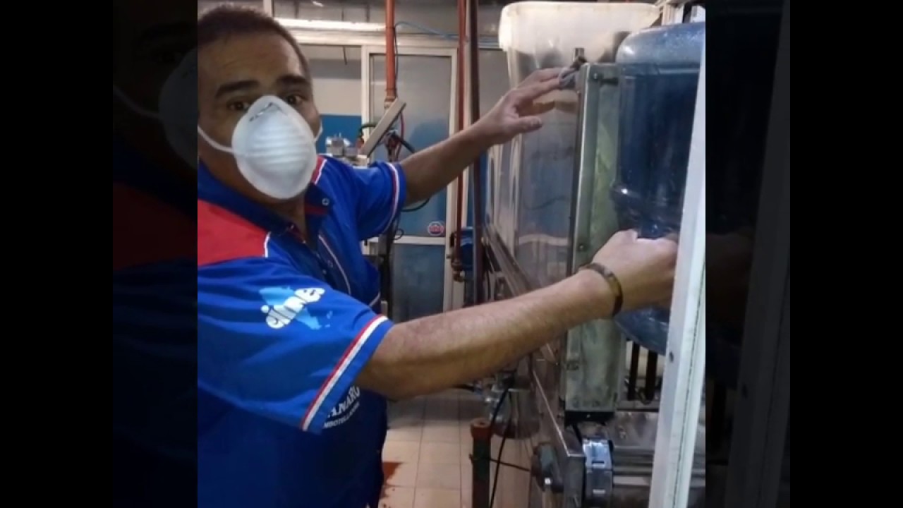 Envasado de botellones de agua CIMES