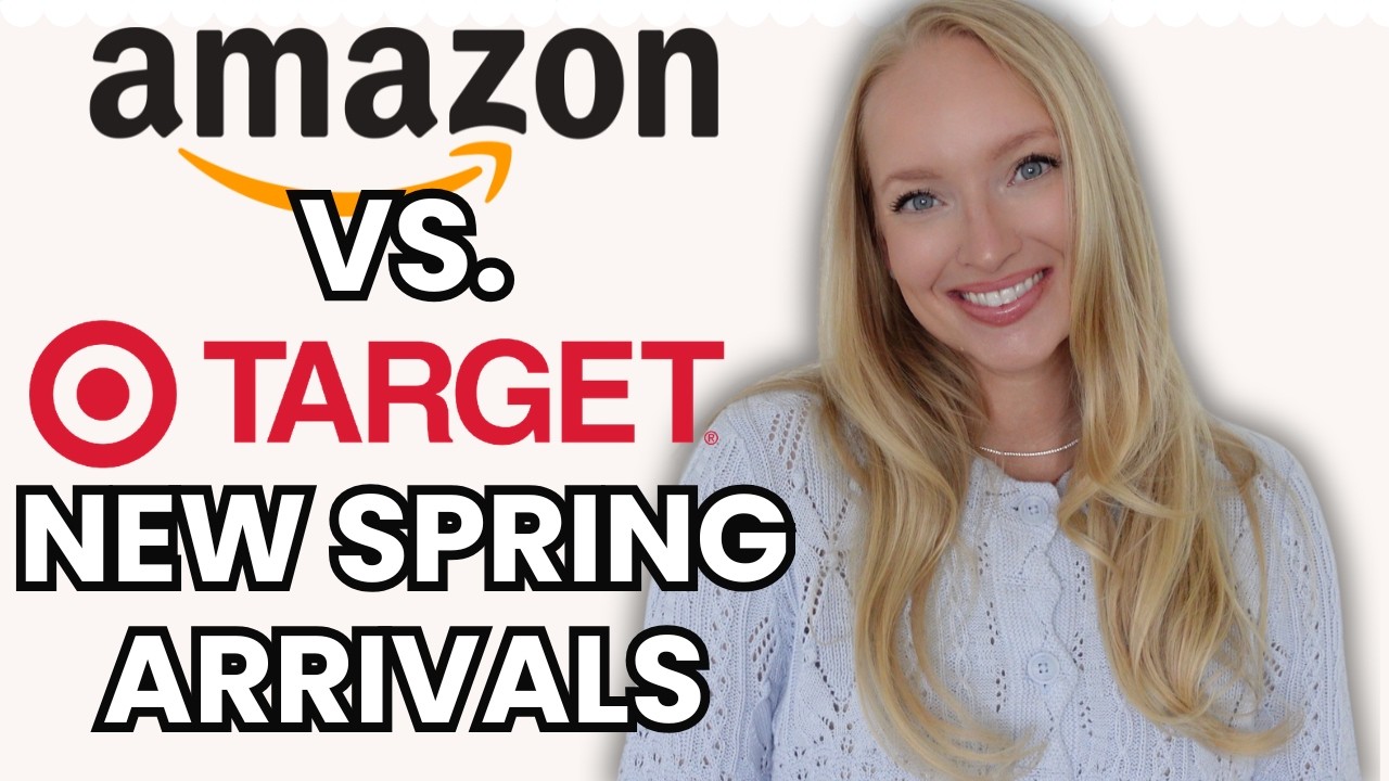 12 Affordable Spring outfit Ideas From Amazon and Target: Feminine Spring Clothing Try On Haul