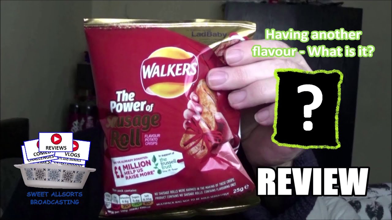 Walkers Sausage Roll Review. Also Having Another Flavour But What Is It? (Extra Review)