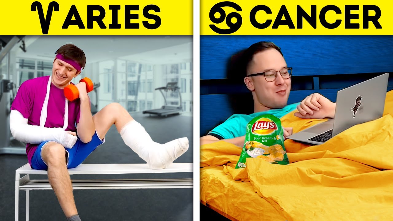 HILARIOUS STEREOTYPES ABOUT ZODIAC SIGNS AND OTHER RELATABLE SITUATIONS