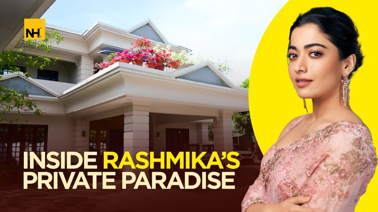 Inside Rashmika Mandanna Bungalow in Virajpet Karnataka | Rashmika Mandanna House Tour