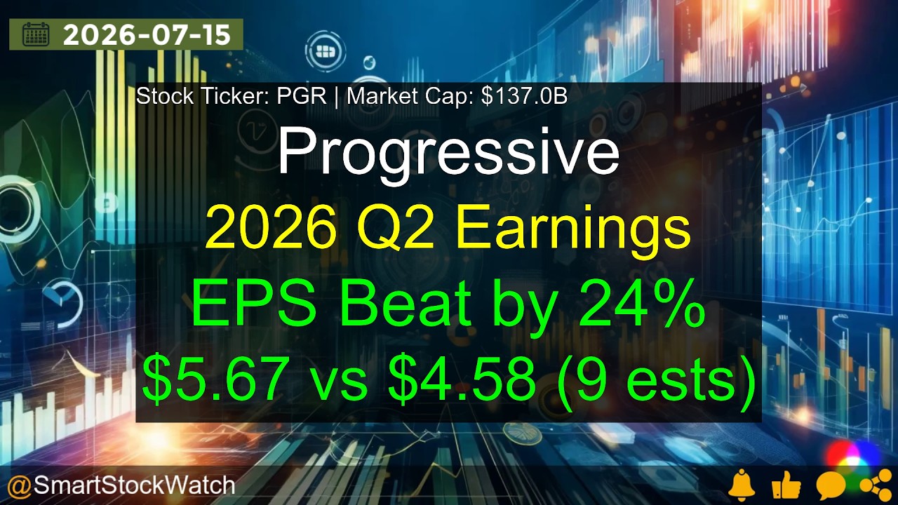 Progressive (PGR|$137,0 млрд) &mdash; Анализ финансовых результатов за II квартал 2026 года